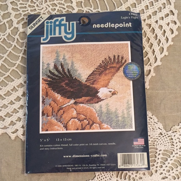 New Eagle’s Flight Needlepoint Kit Sunset - Picture 5 of 8